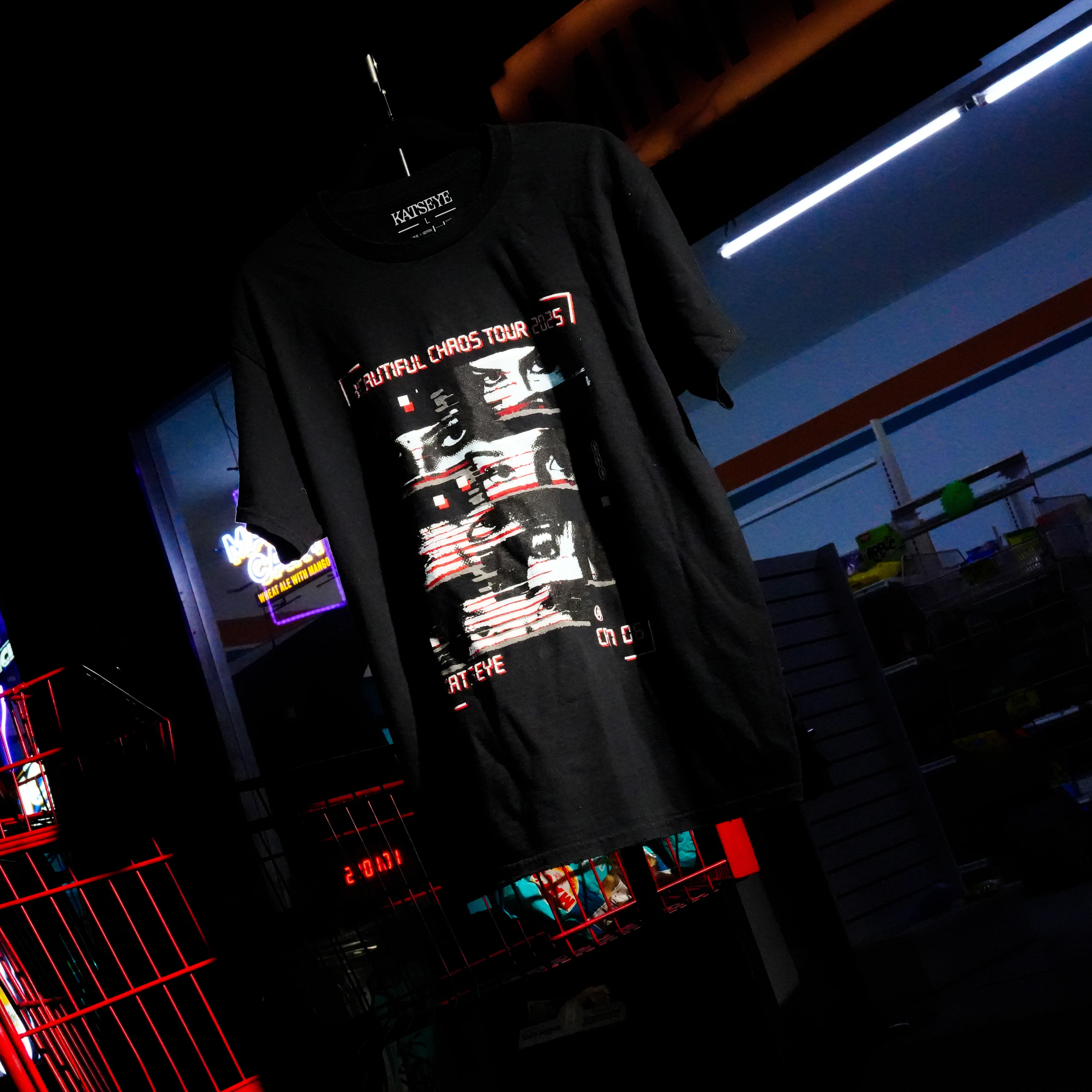 BEAUTIFUL CHAOS Distressed T-Shirt - Image 4