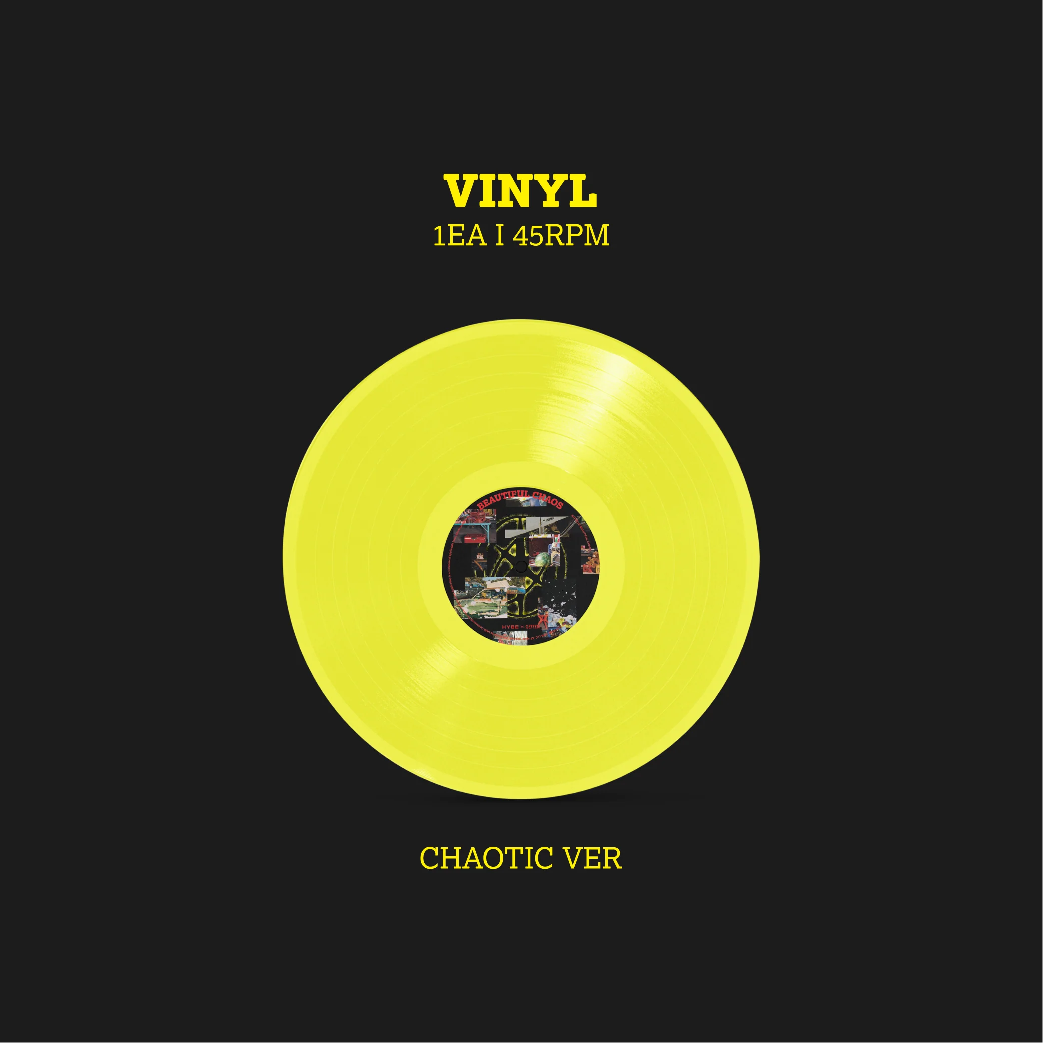 BEAUTIFUL CHAOS - Official Store Exclusive Signed Vinyl - Image 8