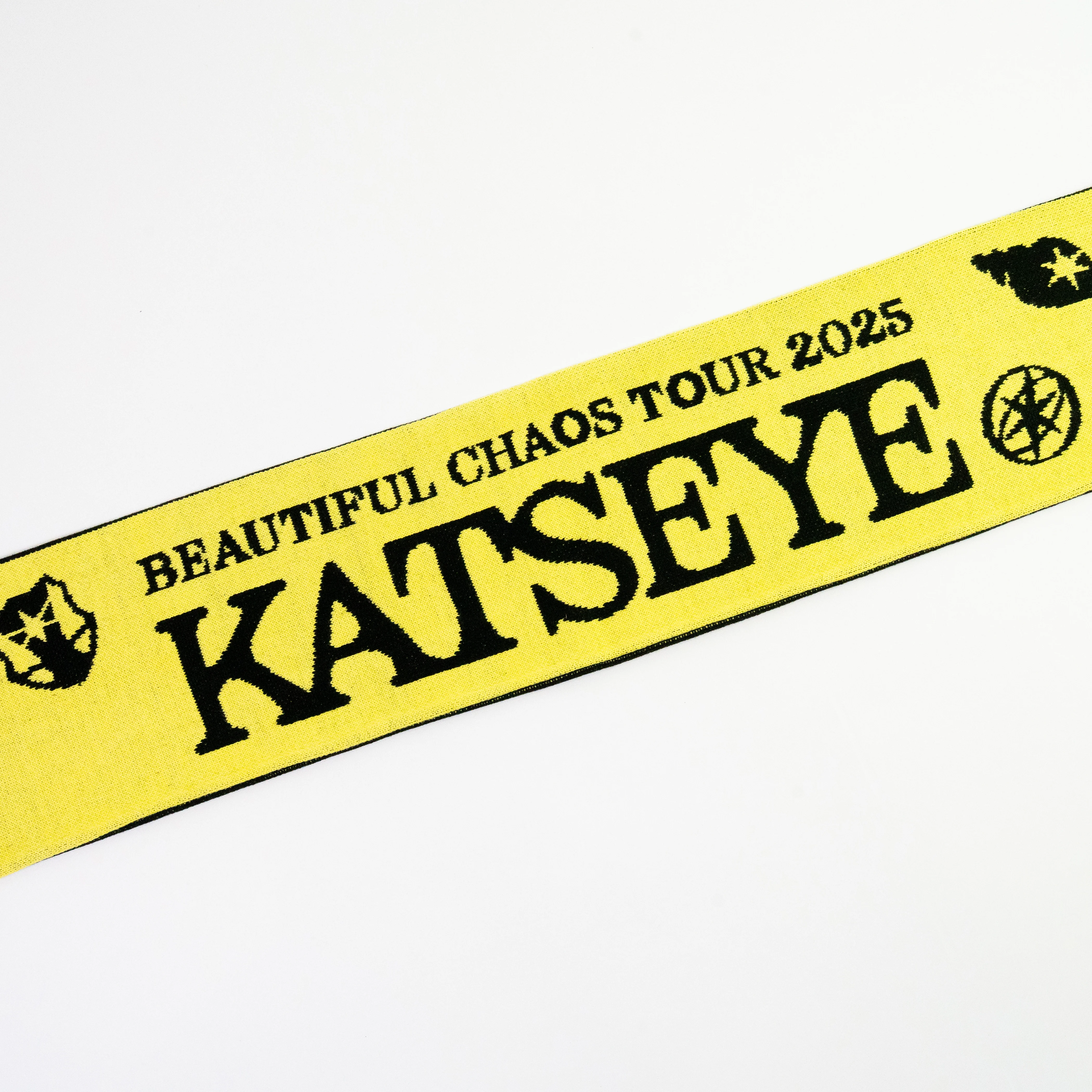 BEAUTIFUL CHAOS Slogan Muffler - Image 4