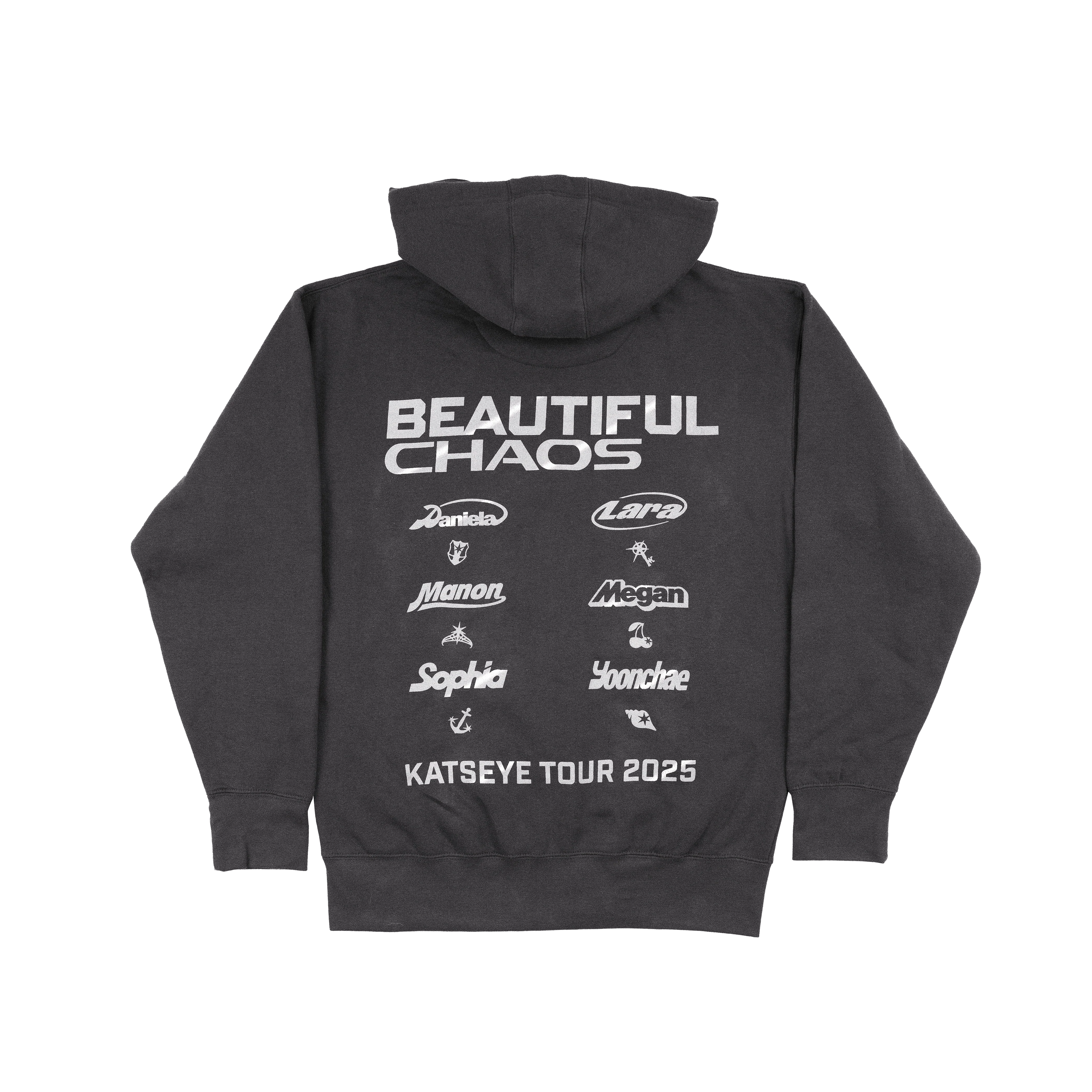 BEAUTIFUL CHAOS Zip-Up Hoodie - Image 10