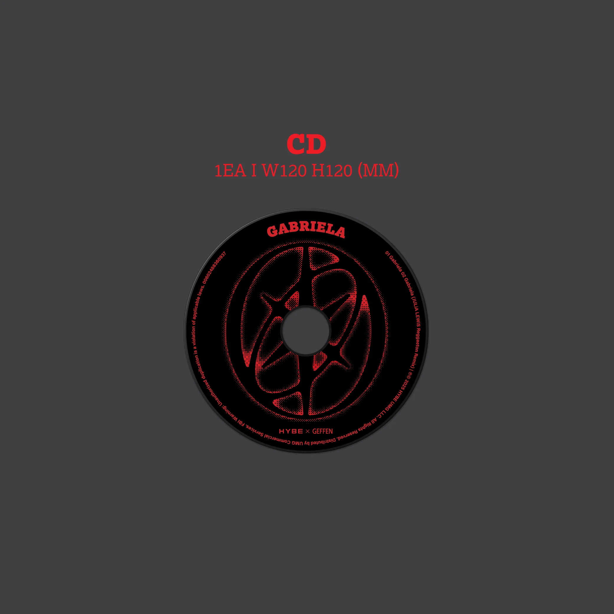 Gabriela CD Single - Image 6