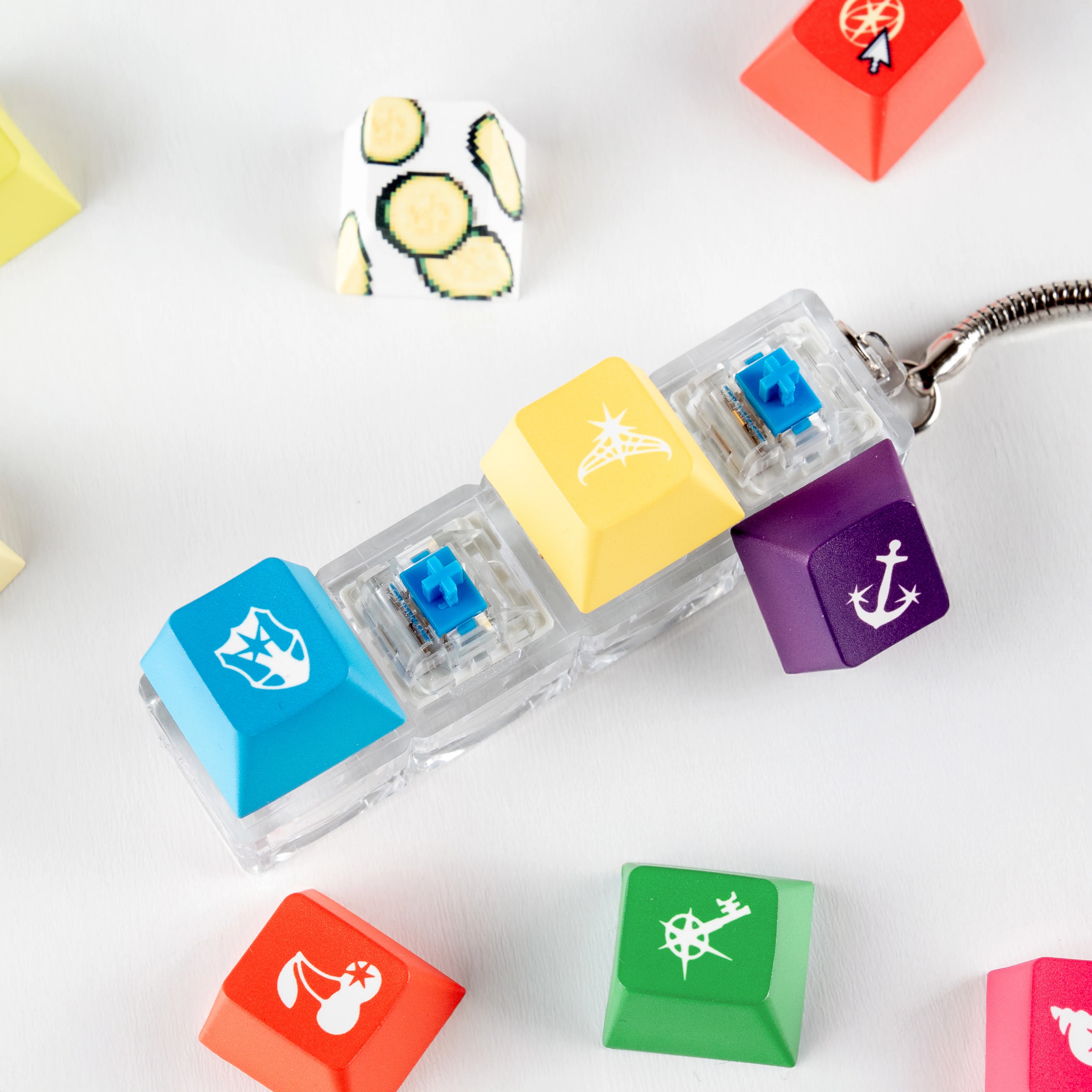 Internet Girl Keypad Keyring - Image 3