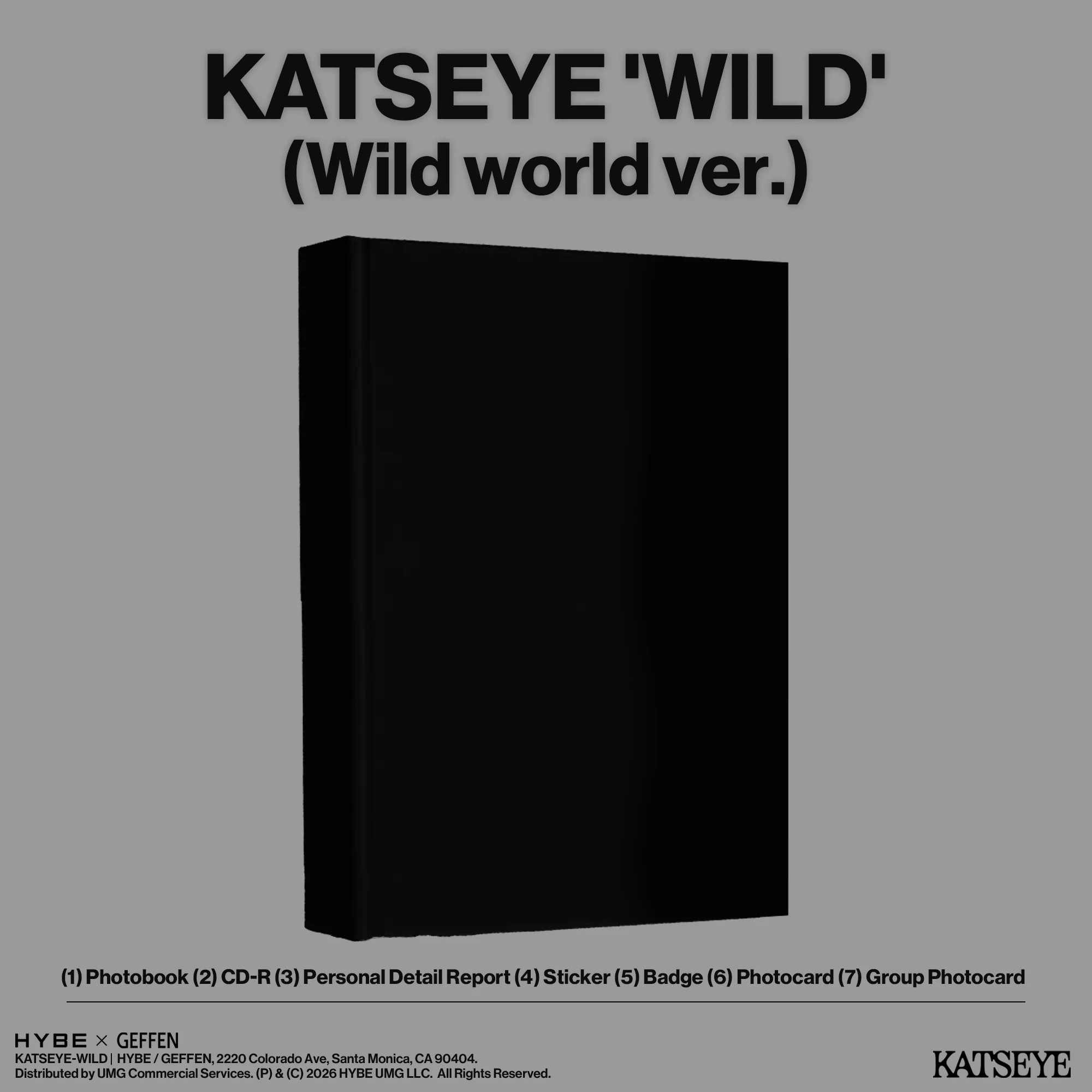 WILD - Wild world ver. - Official Store Exclusive CD - Image 3
